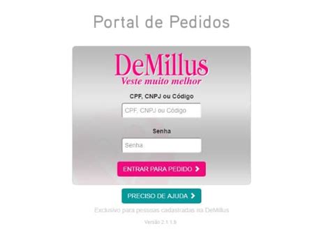 passa pedido da demillus|Portal de Pedidos DeMillus: Login, Como Funciona e。